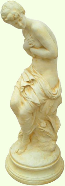 Marble statue may